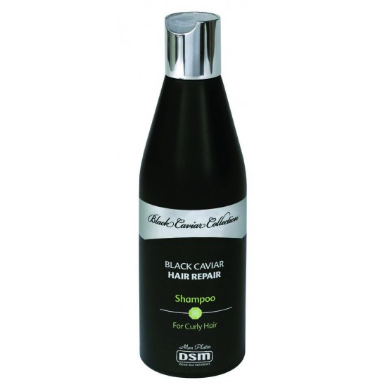 Atstatomasis garbanotų plaukų šampūnas su juod. ikrų ekstraktu 400ml