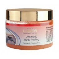 Aromatizuotas kūno šveitiklis su rojaus vaisiais ir papaja 330ml