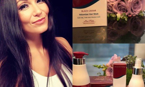 Karina Krysko Skambinė išbandė Mon Platin Professioanl Volumizer linijos plaukų priežiūros priemones