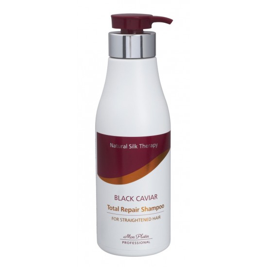 Atstatomasis tiesintų plaukų šampūnas su juodųjų ikrų ekstraktais 500ml